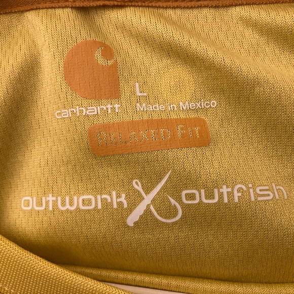 Carhartt Force men’s fishing/performance shirt
Long sleeve size lg - Picture 3 of 4